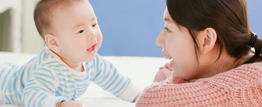 Banner Artikel Umur Berapa Bayi Bisa Bicara? Ini Tahapan dan Cara Stimulasinya Banner Artikel Umur Berapa Bayi Bisa Bicara? Ini Tahapan dan Cara Stimulasinya