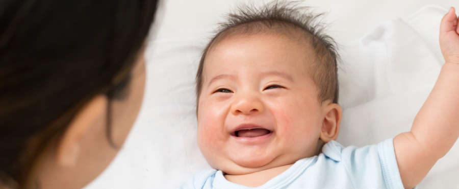 Banner Artikel Tahapan Bayi Mulai Bicara dan Cara Stimulasi Banner Artikel Tahapan Bayi Mulai Bicara dan Cara Stimulasi