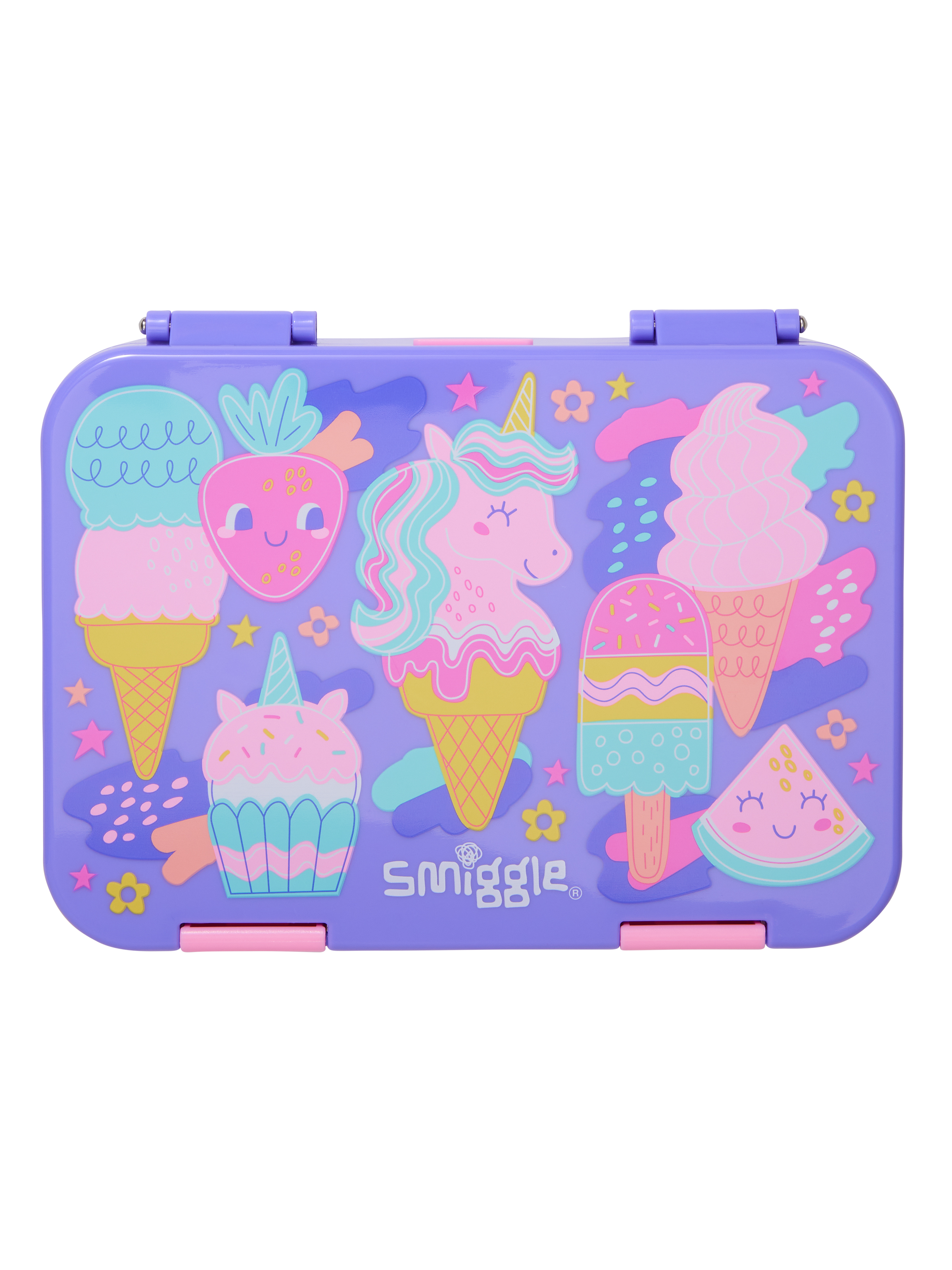 Gambar Katalog Smiggle Lunch box Lilac